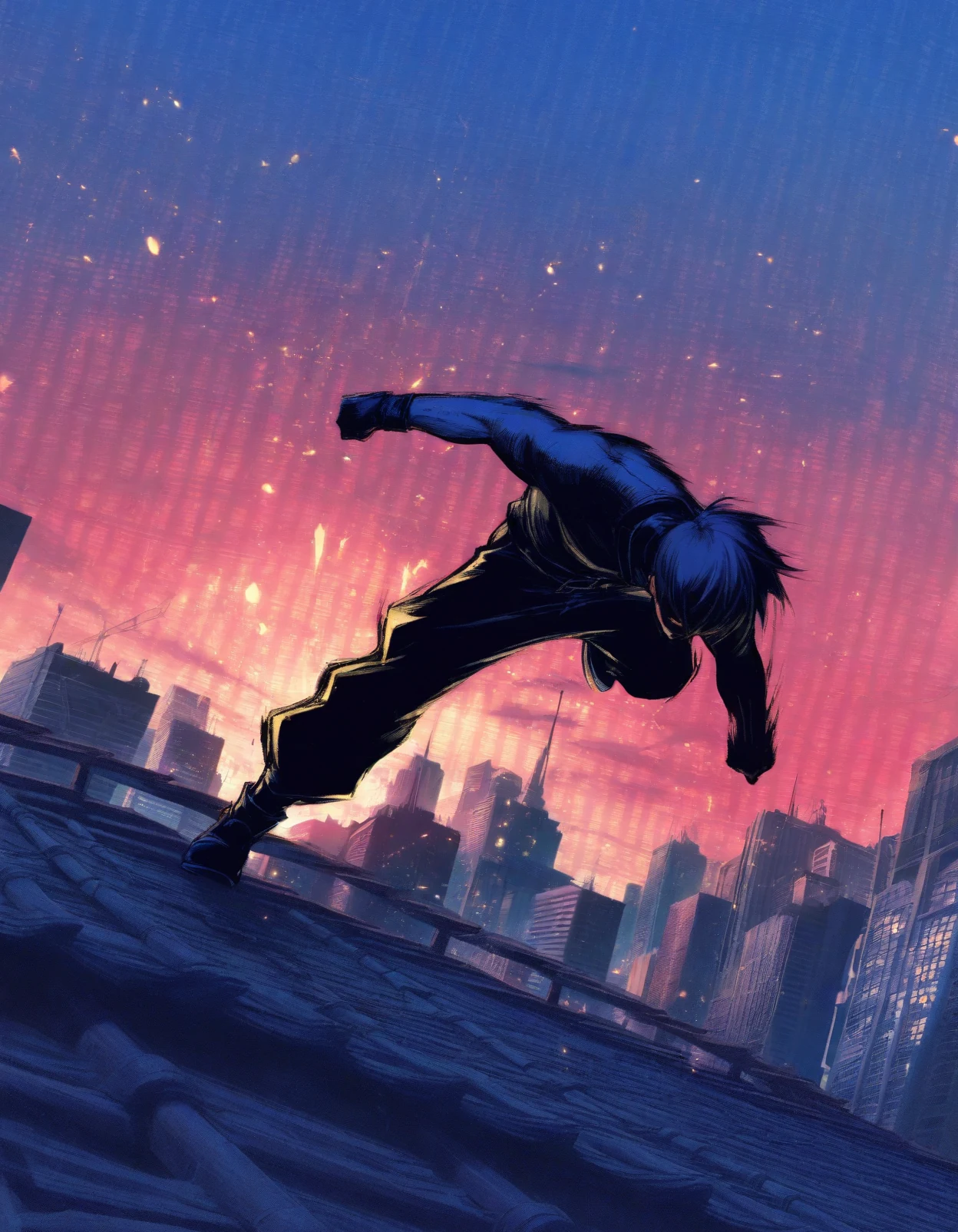 α-anime · Comic style